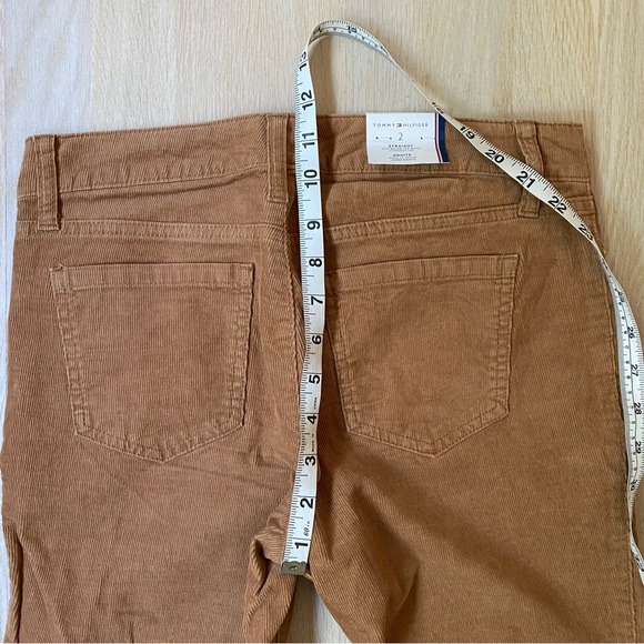 Tommy Hilfiger Tan Corduroy straight leg pants - Picture 9 of 10